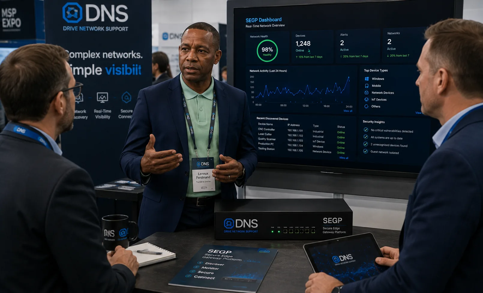 Conceptual visual illustrating a proposed DNS solution.